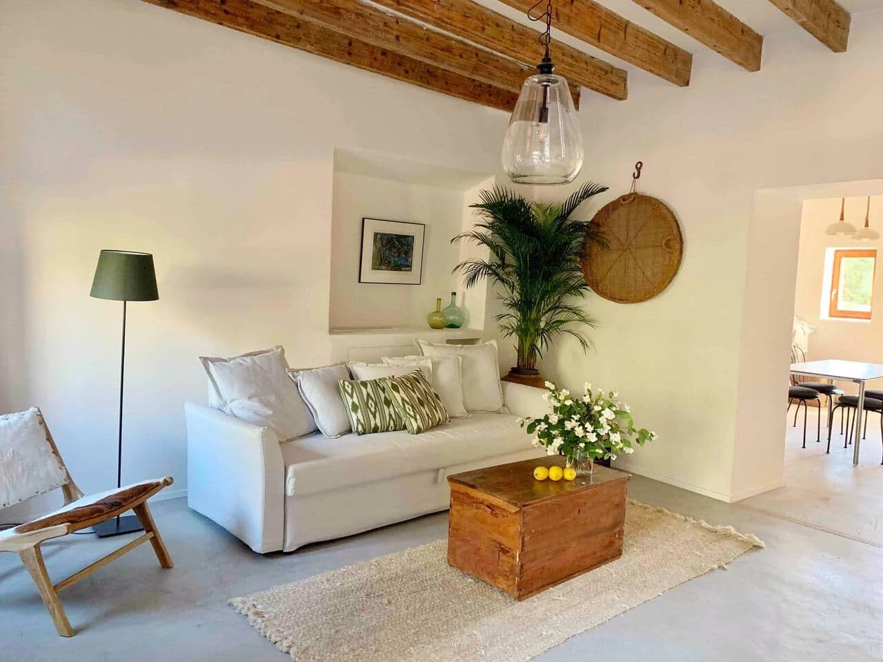 Living room of Cas Maridet